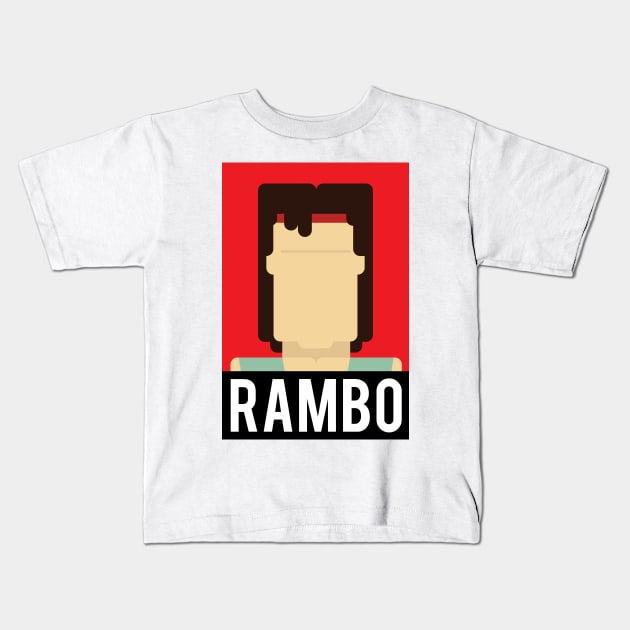 Rambo Kids T-Shirt by TaylorH1